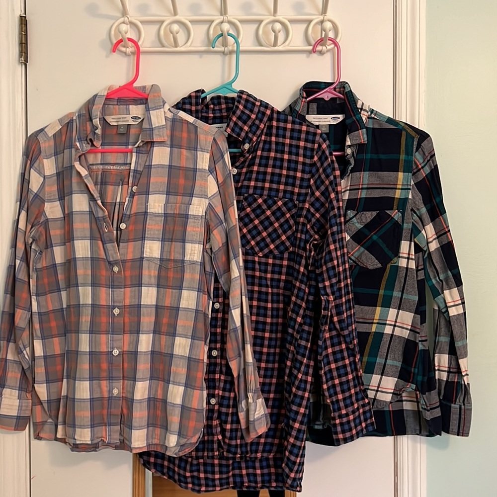 Set of 3 Flannels